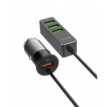 Cargar imagen en el visor de la galería, Cargador coche 4 USB Quickcharge